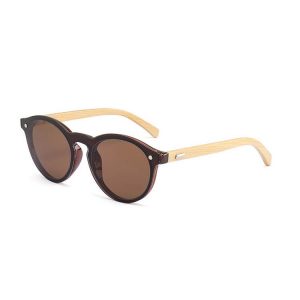 Unisex wooden arm Sunglasses