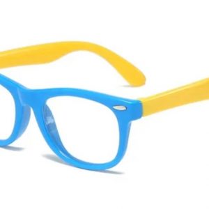 Kids Unisex silicon anti blue light glasses